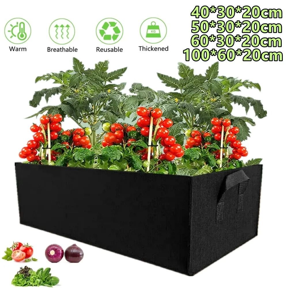 Gardening Tools High Quality - 고품질 펠트 정원 재배 가방 (손잡이