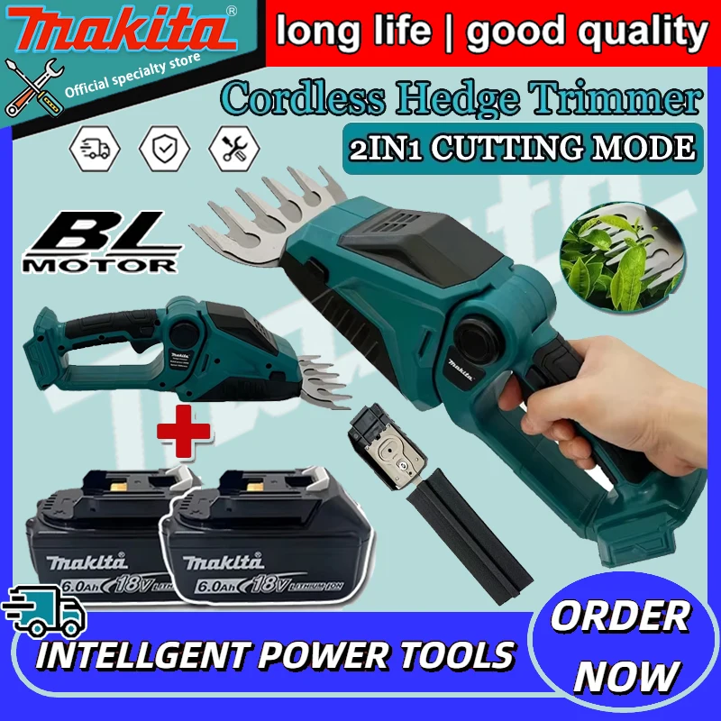 Gardening Tools Basic - 마키타 무선 헤지 트리머 2-in-1 미니