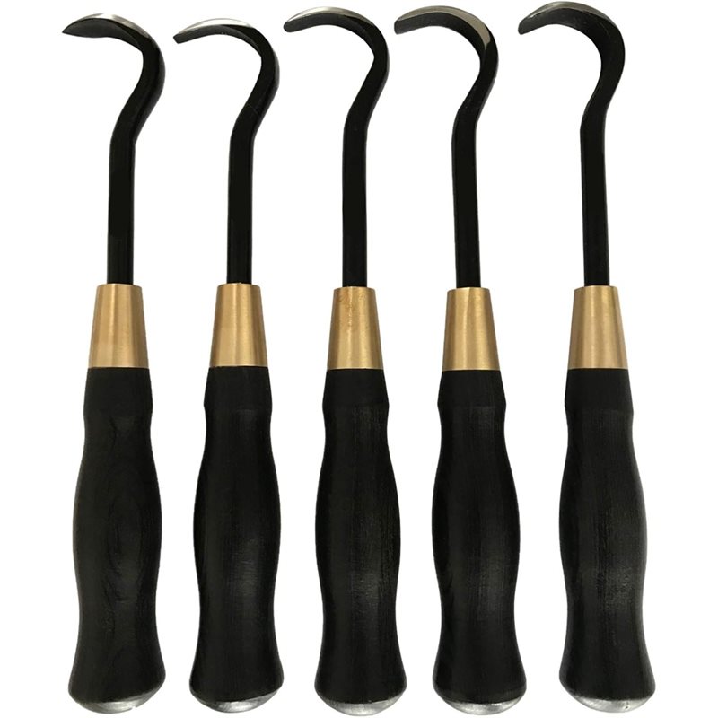 Bonsai Tool Set - A74E-분재 스크레이퍼 5종 도구 세트(블레이드, 다양한