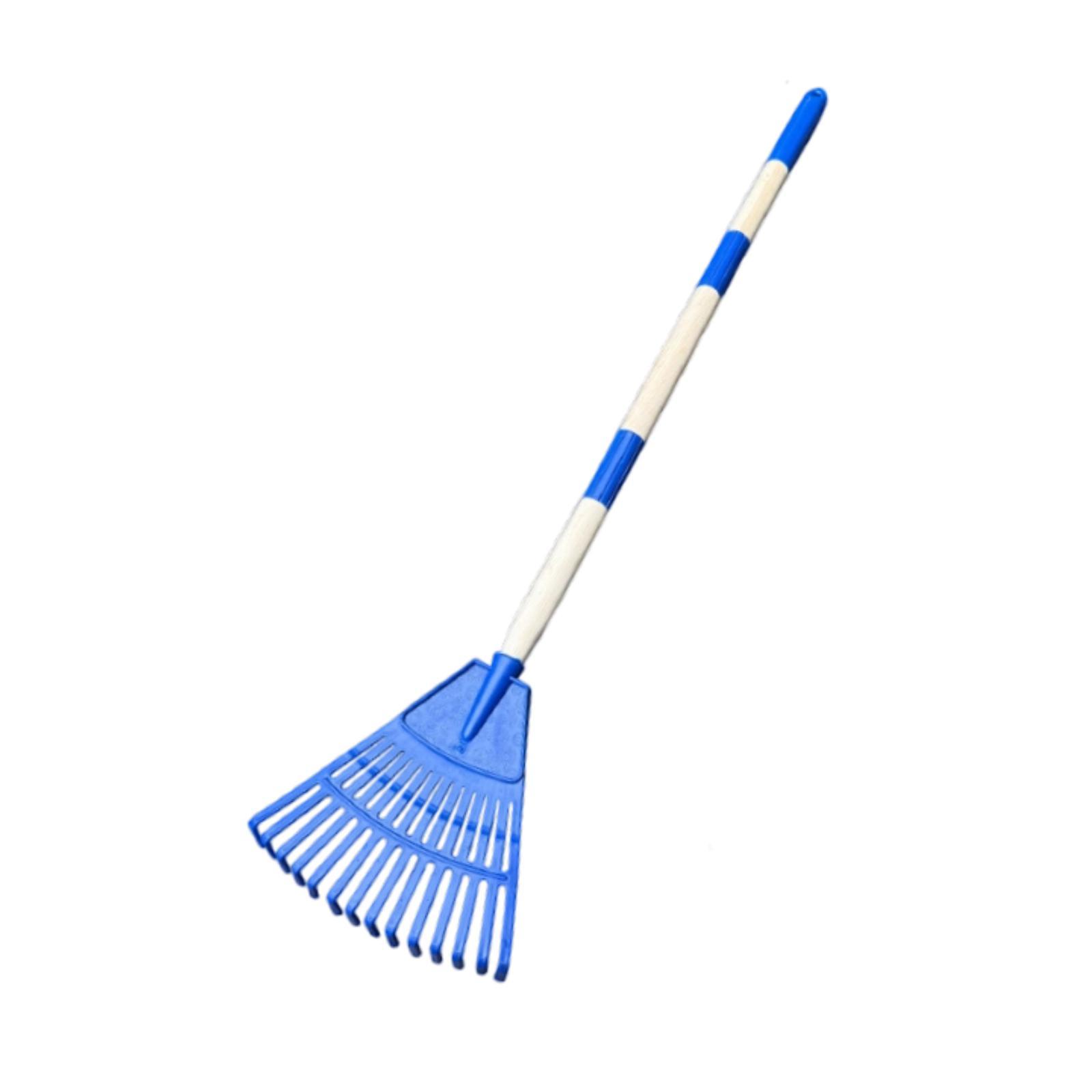 Gardening Tools For 6 Year Old - 작은 잎사귀 갈퀴 3단 스틸 인체공학적