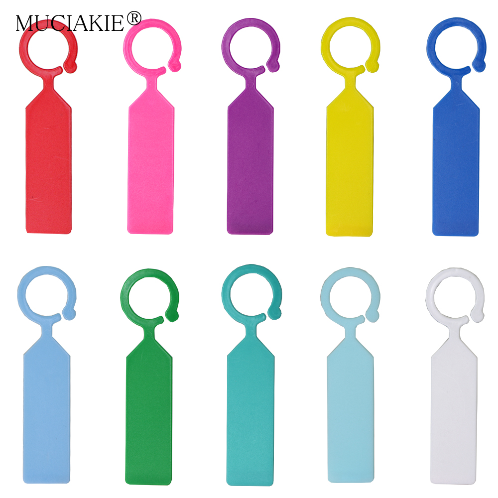 Gardening Tools Labeled - MUCIAKIE 50PCS 반지 플라스틱 교수형 레이블