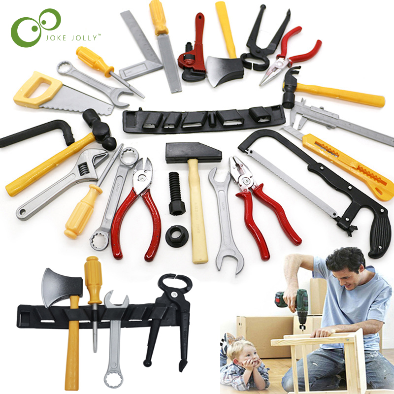 Gardening Tools For 6 Year Old - 14 개/몫 시뮬레이션 수리 드릴 도구