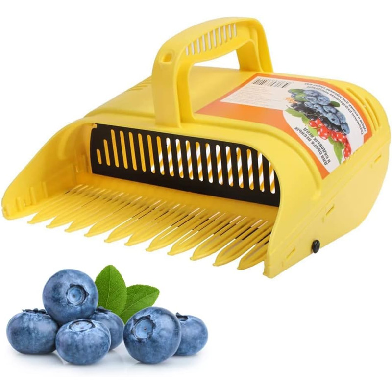 Gardening Tools Rake - 블루베리 피커 베리 피커 빗 이빨이