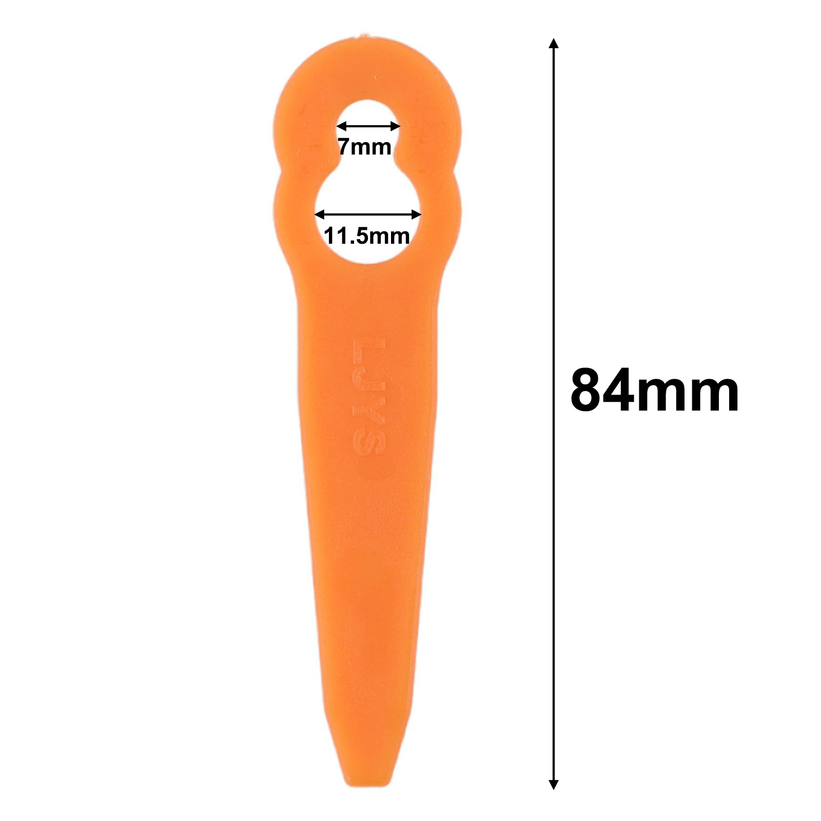 40pcs 플라스틱 잔디 깎는 기계 블레이드 오렌지 플 - Gardening Tools High Quality 리뷰 및 가격