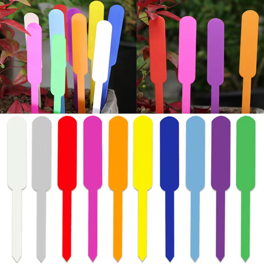 100PCS 방수 정원 식물 태그 플라스틱 라벨 꽃 허 - Gardening Tools Labeled 리뷰 및 가격
