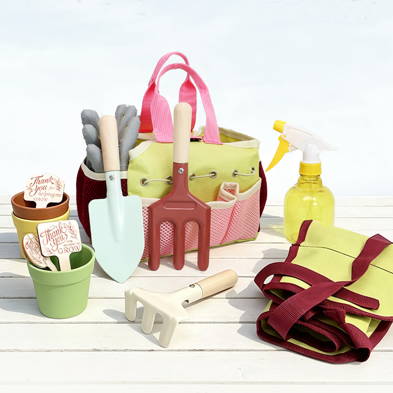 어린이 정원 도구 세트 놀이용 야외 삽 갈퀴 삽 물뿌리 - Gardening Tools And Uses 리뷰 및 가격