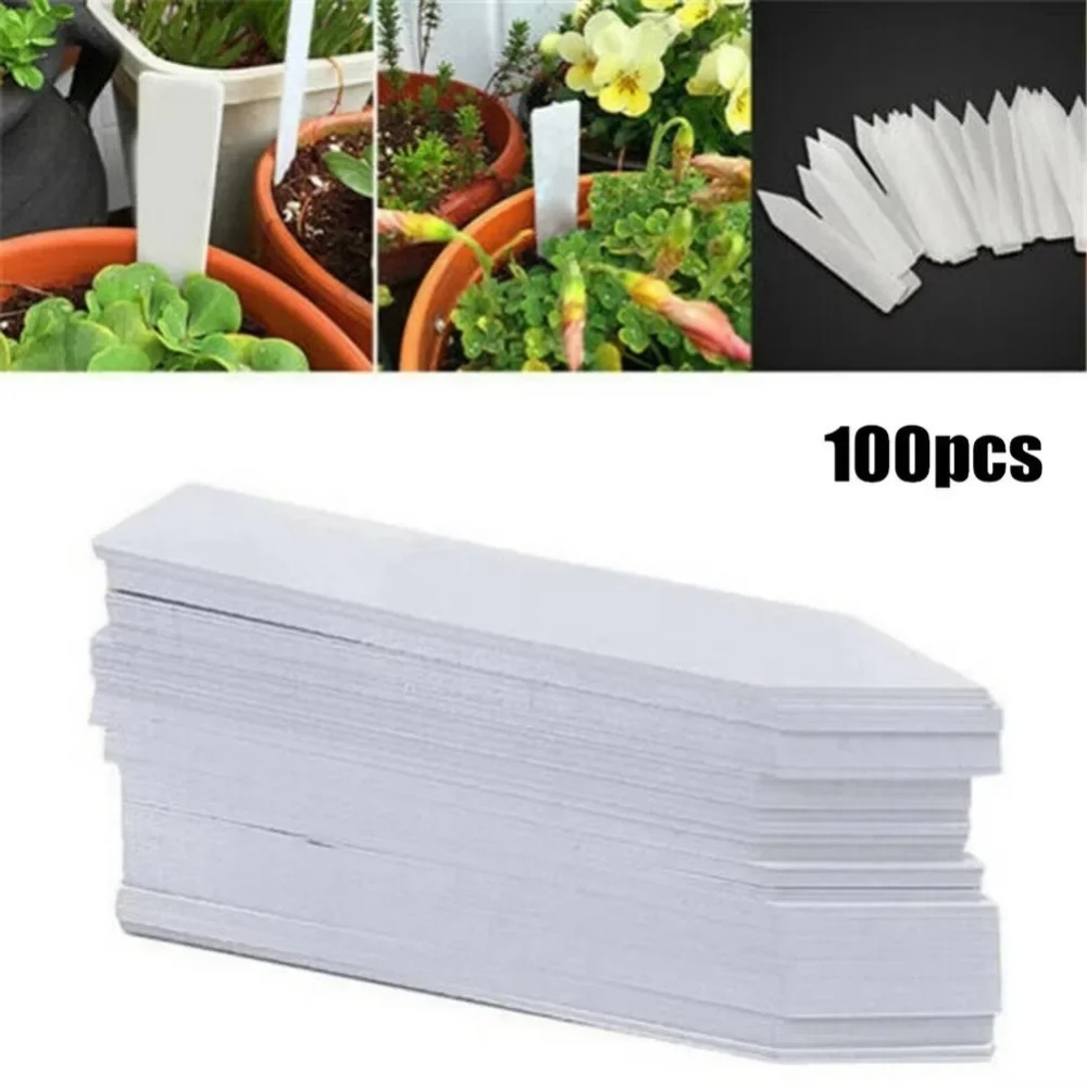100Pcs 식물 라벨 식물 액세서리 꽃 냄비 플라스틱 - Plant Label Tags 리뷰 및 가격