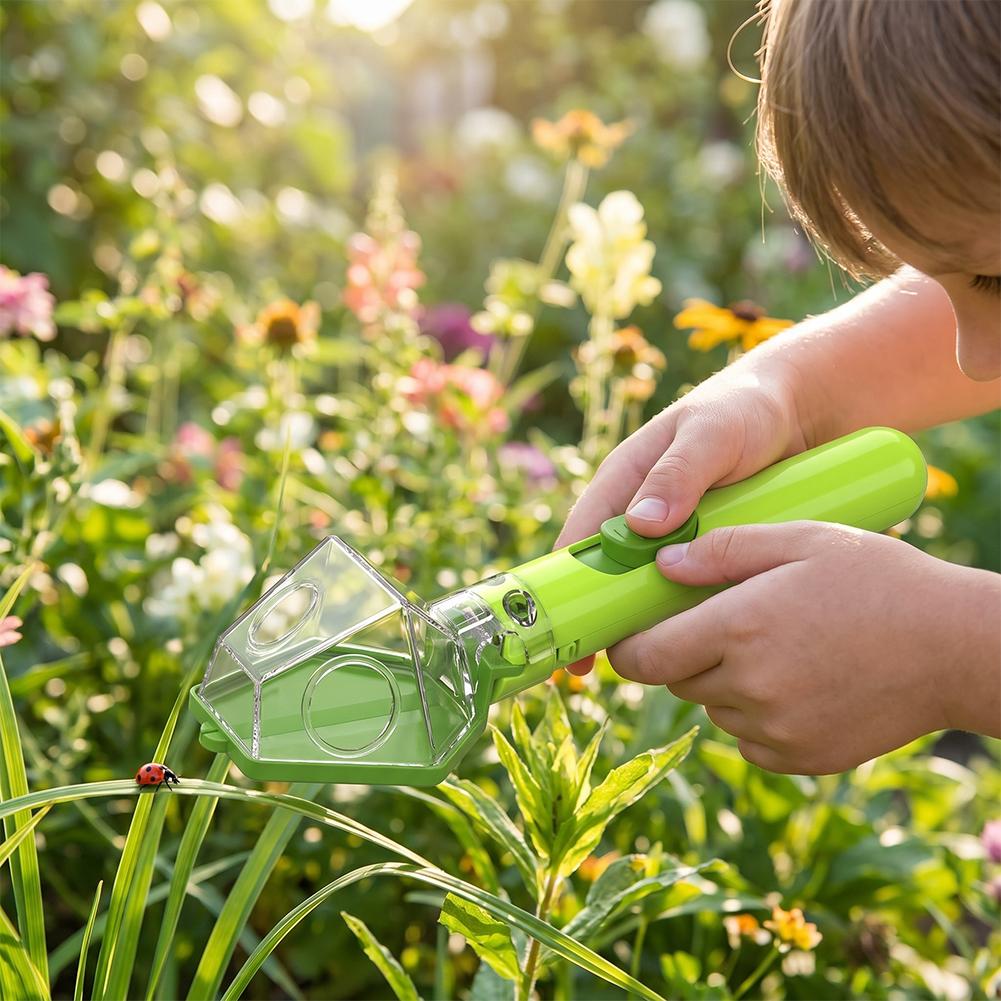 휴대용 곤충 채집기 뷰어 도구 6배율 돋보기 어린이 친 - Gardening Tools For 6 Year Old 리뷰 및 가격