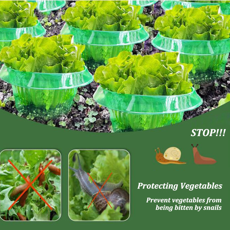 5-25Pcs 식물 슬러그 보호 반지 녹색 화분 꽃 냄 - Gardening Tools Green 리뷰 및 가격