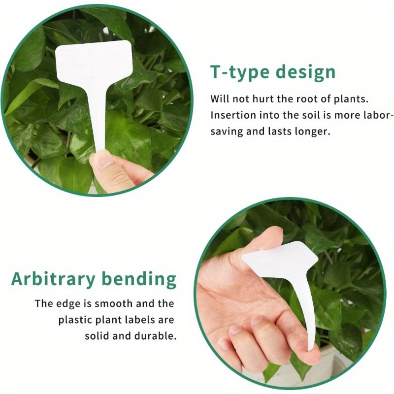 20/120pcs 내구성이 뛰어난 T자형 식물 라벨 화 - Gardening Tools Labeled 리뷰 및 가격