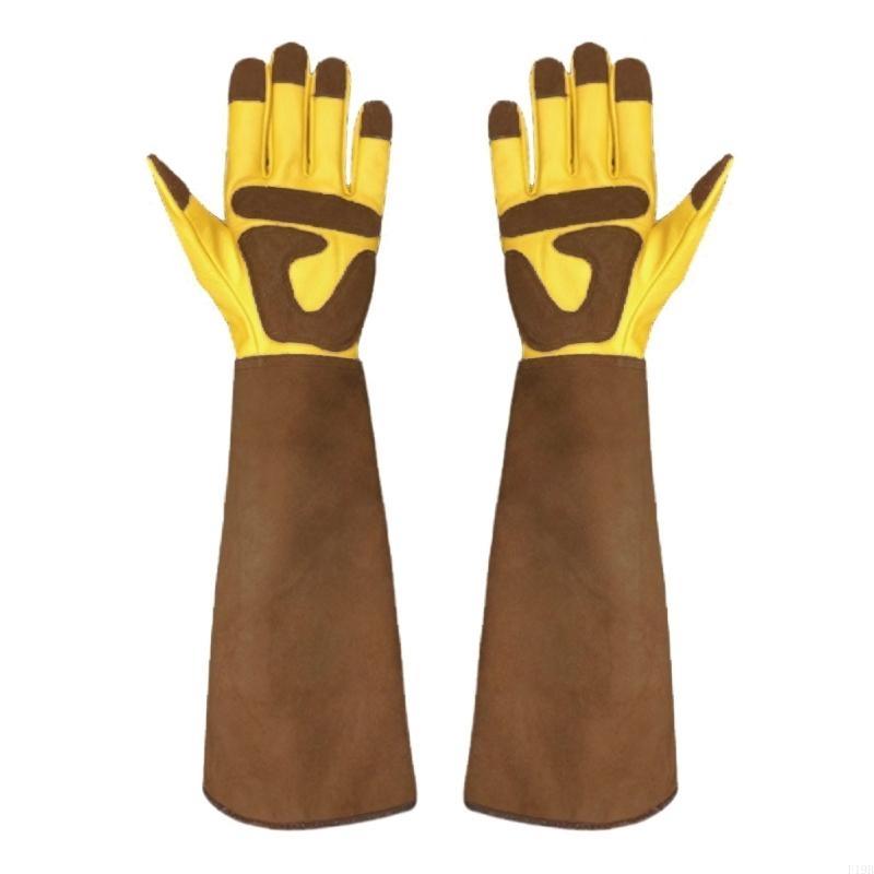 F19B 가죽 로즈 가지치기 장갑 가시 방지 건틀릿이  - Garden Gloves Thorn Proof 리뷰 및 가격