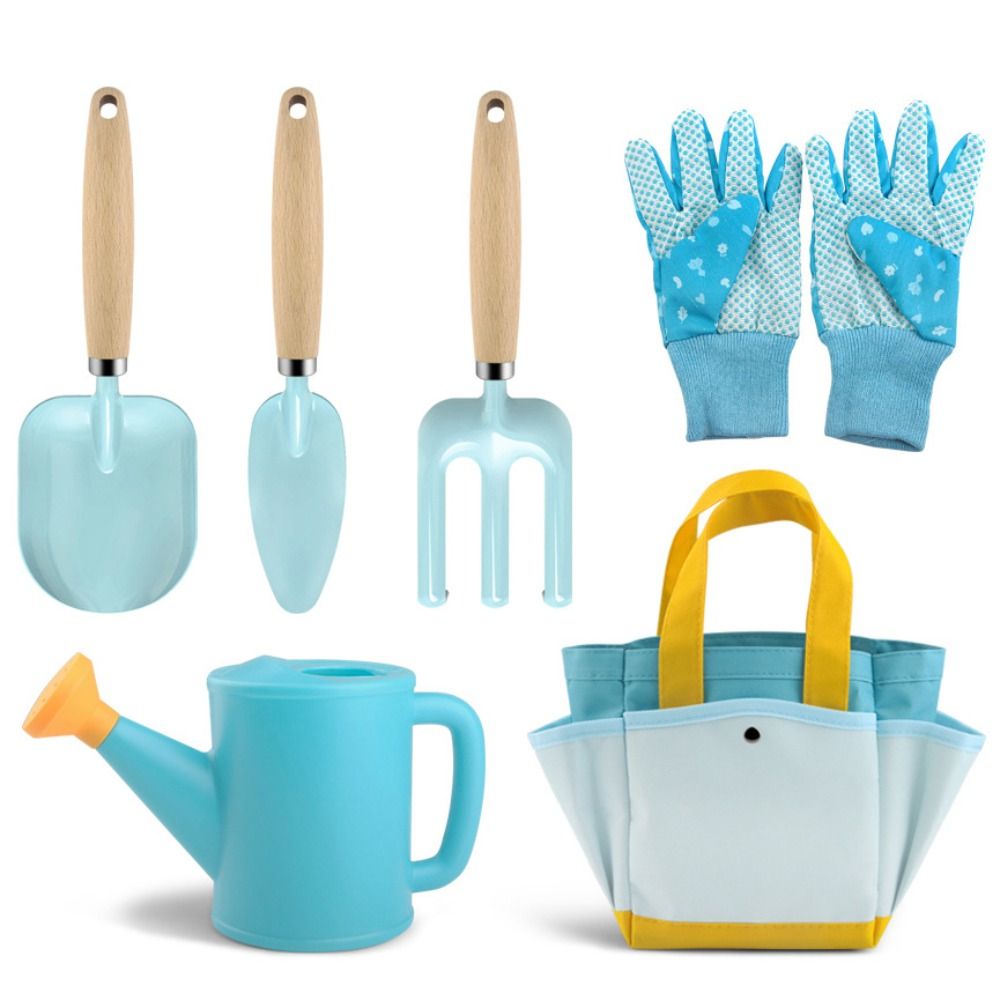 선물용 캔디 컬러 어린이 정원 도구 세트 삽 갈퀴 어린 - Gardening Tools For 6 Year Old 리뷰 및 가격