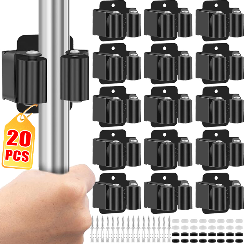 스테인리스 스틸 걸레 걸이 벽걸이형 빗자루 보관 걸이  - Gardening Tools Holder 리뷰 및 가격