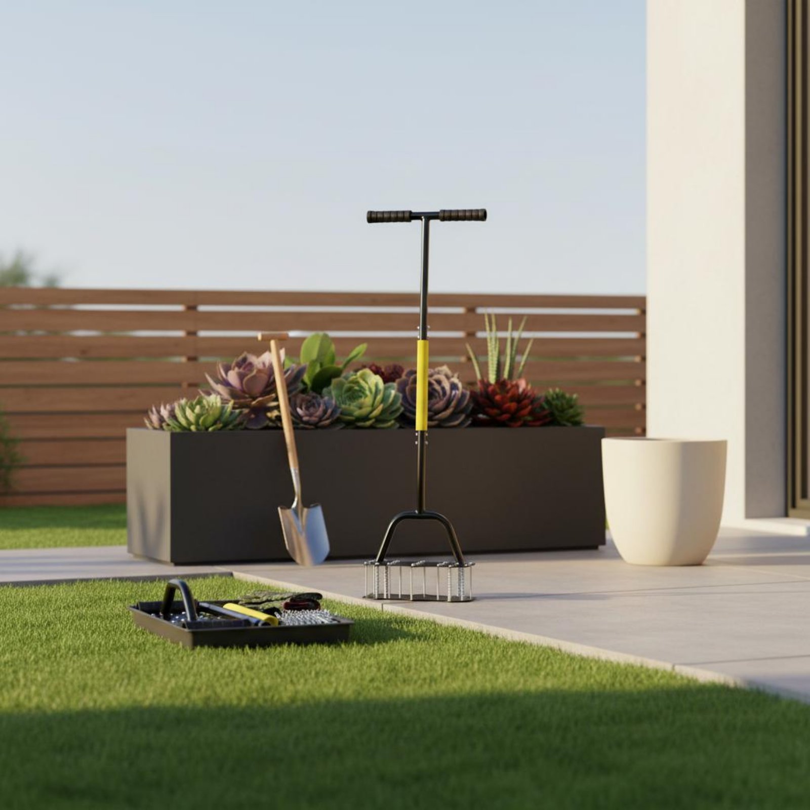 반달형 잔디깎이, 분리형 디자인, 수동 잔디깎이, 톱니 - Gardening Tools And Uses 리뷰 및 가격