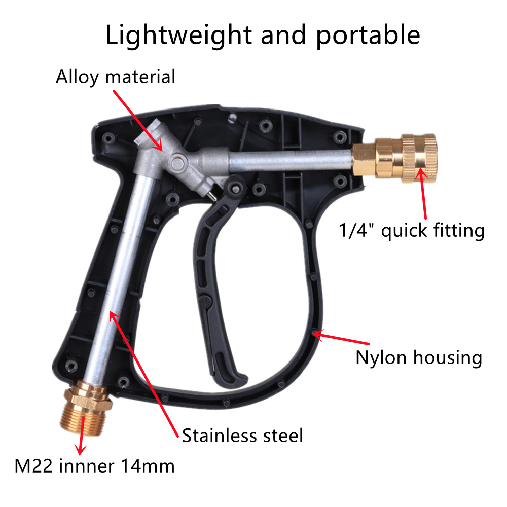 고압 세척기 건+스노우 폼 캐논 세트 알루미늄 소재 스 - Gardening Tools Wholesale 리뷰 및 가격
