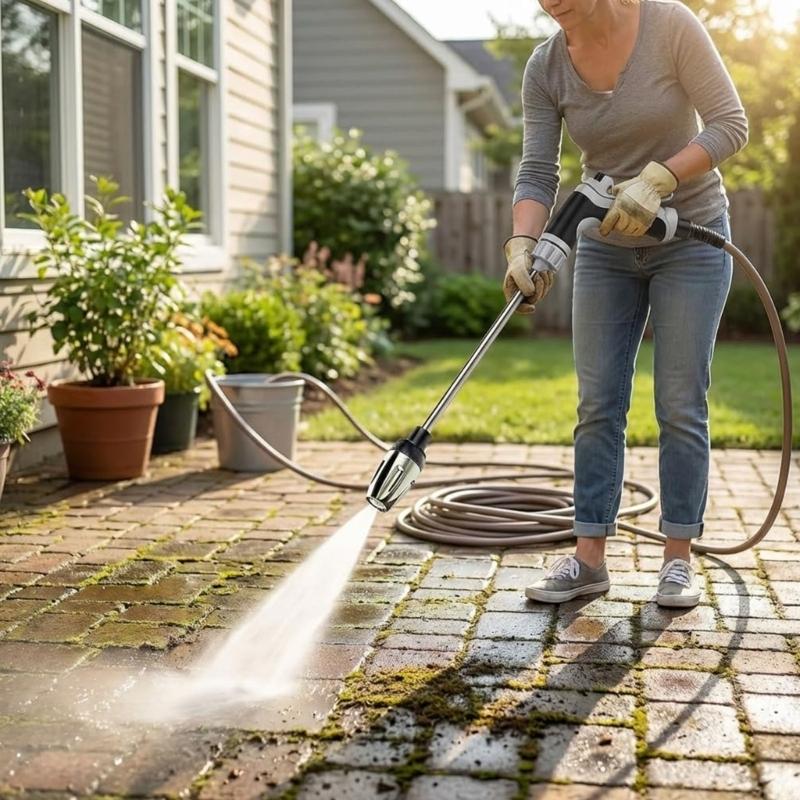 깊은 청소 표면을 위한 빠른 연결 어댑터가 있는 J0M - Gardena Hose Comfort 리뷰 및 가격