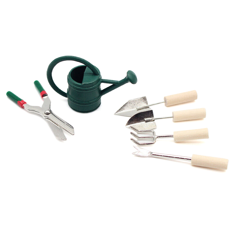 1/12 인형집 시뮬레이션 물뿌리개 삽 가위 세트 인형 - Gardening Tools Basic 리뷰 및 가격