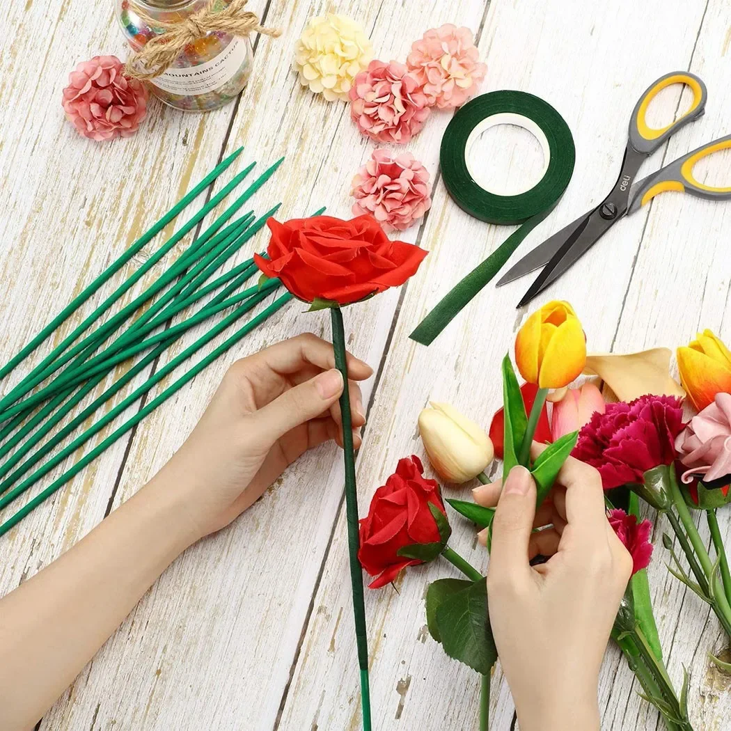 10pcs 40cm 녹색 대나무 식물 스테이크 녹색 나 - Gardening Tools Green 리뷰 및 가격