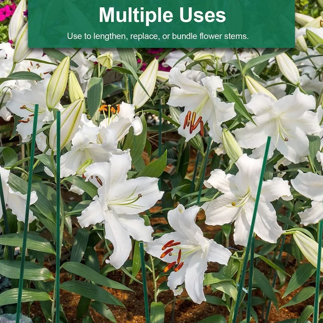 10pcs 40cm 녹색 대나무 식물 스테이크 녹색 나 - Gardening Tools Green 리뷰 및 가격
