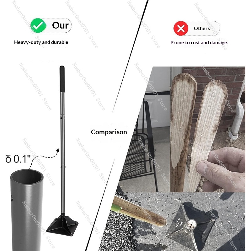 분리형 강철 정원 다짐기, 평면 토양 압축 도구, 사용 - Gardening Tools And Uses 리뷰 및 가격