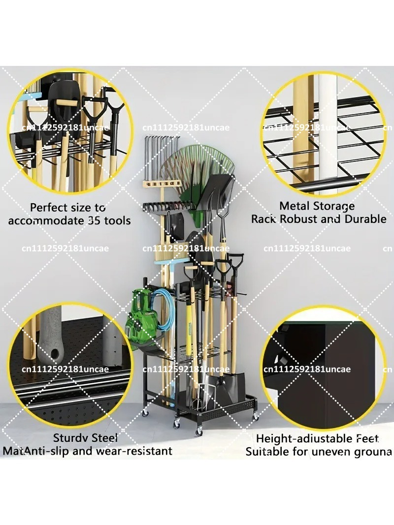 정원 도구 정리대, 갈퀴와 삽을 위한 안정적인 유틸리티 - Gardening Tools Rack 리뷰 및 가격