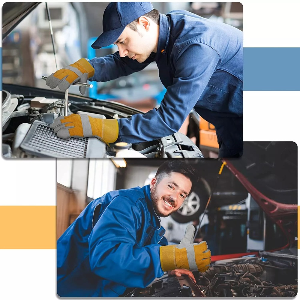 소가죽 가죽 원예 장갑 내열 안전 용접 장갑 가시 방지 - Garden Gloves Thorn Proof 리뷰 및 가격