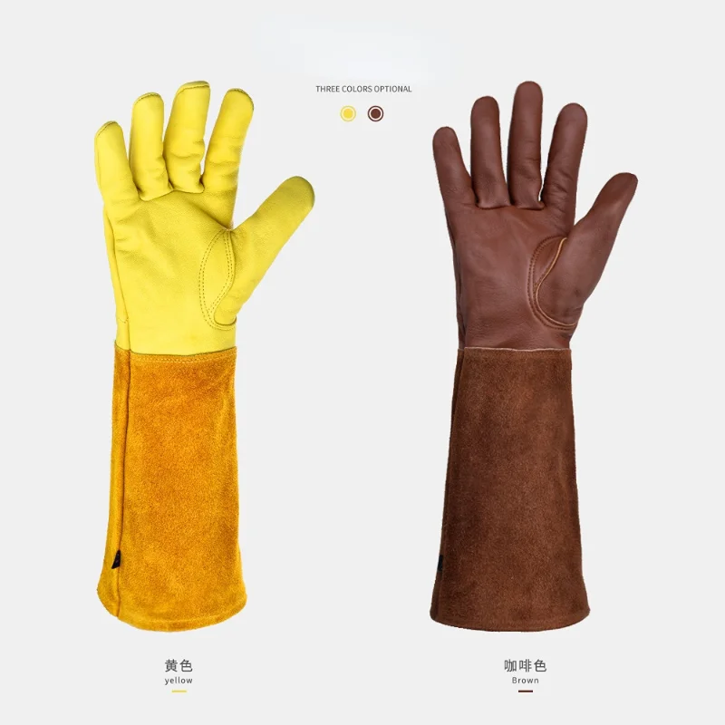 1 쌍 헤비 듀티 원예 장미 가지 치기 건틀릿 장갑 가 - Garden Gloves Thorn Proof 리뷰 및 가격