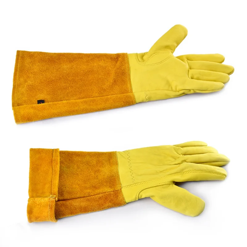 1 쌍 헤비 듀티 원예 장미 가지 치기 건틀릿 장갑 가 - Garden Gloves Thorn Proof 리뷰 및 가격