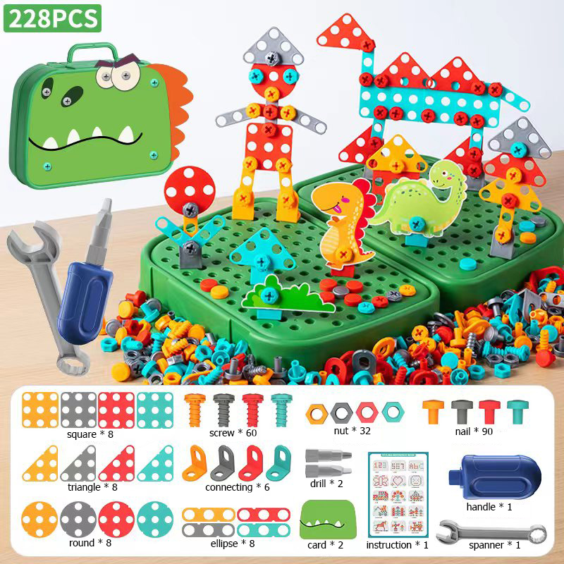 230pcs/228pcs 어린이 DIY 도구 장난감 세 - Gardening Tools For 6 Year Old 리뷰 및 가격