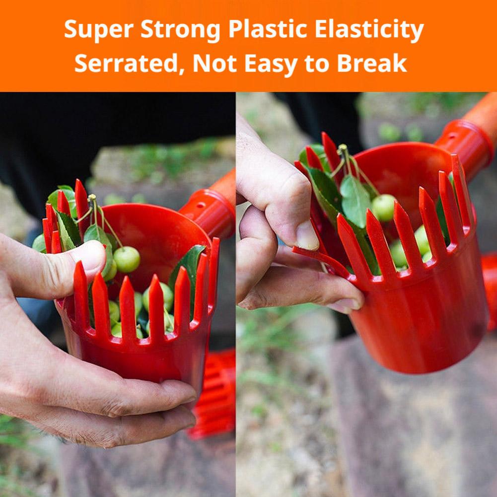 휴대용 과일 수확기 바구니형 헤드 높은 나무 수확기 사 - Gardening Tools Rack 리뷰 및 가격