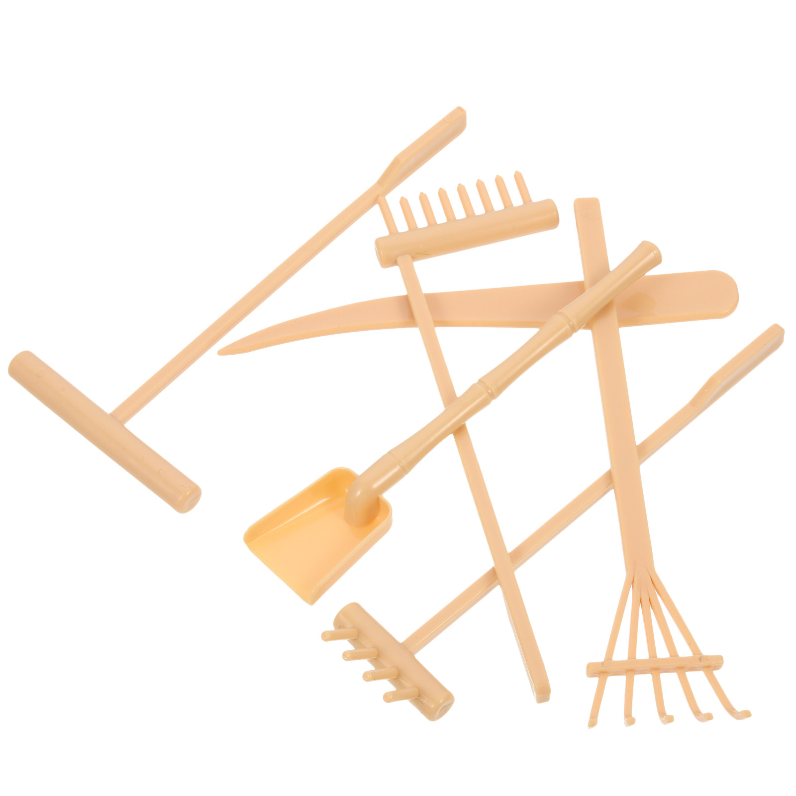 6개 세트 젠 가든 모래 트레이 도구 미니 갈퀴 책상  - Gardening Tools Rake 리뷰 및 가격