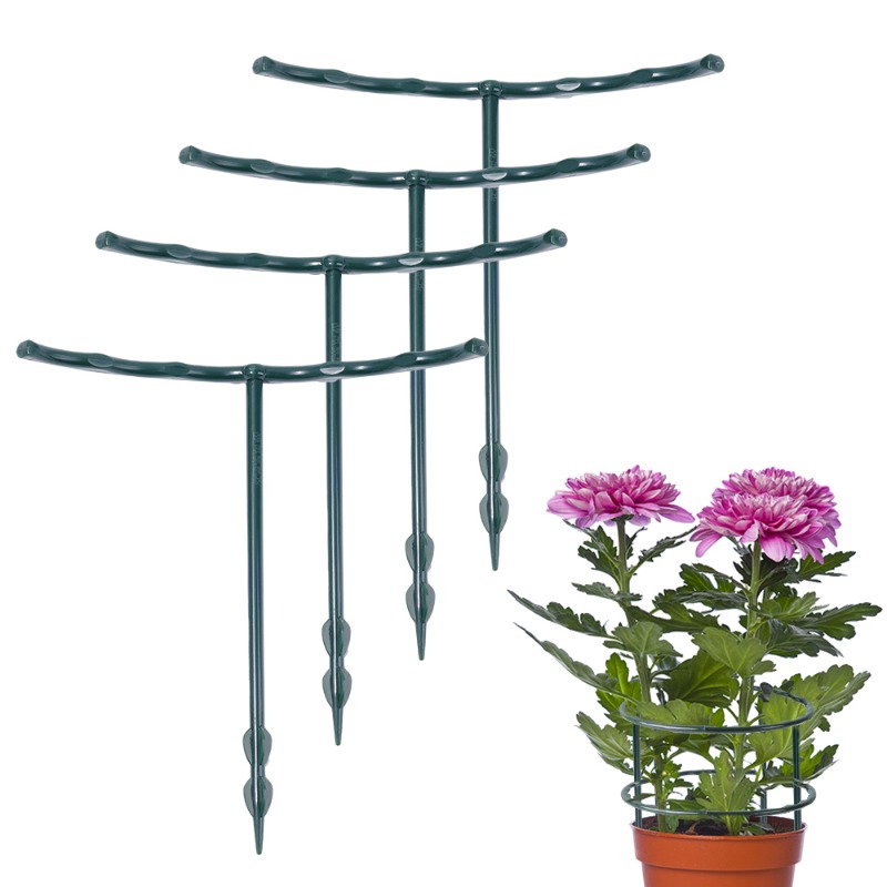 30-1개 플라스틱 식물 지지대 반원형 말뚝 프레임 고 - Gardening Tools Holder 리뷰 및 가격