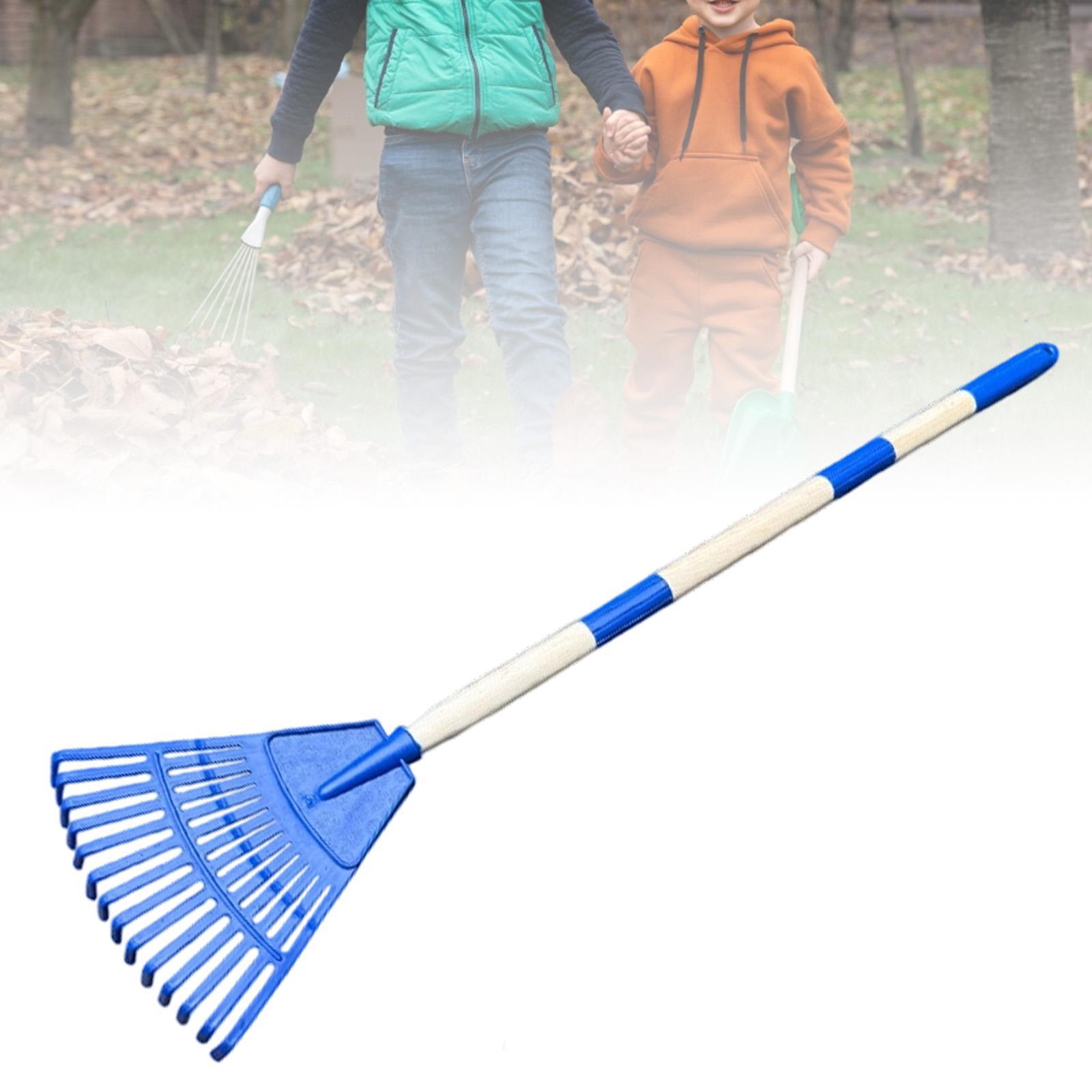 작은 잎사귀 갈퀴 3단 스틸 인체공학적 긴 손잡이 분리 - Gardening Tools For 6 Year Old 리뷰 및 가격