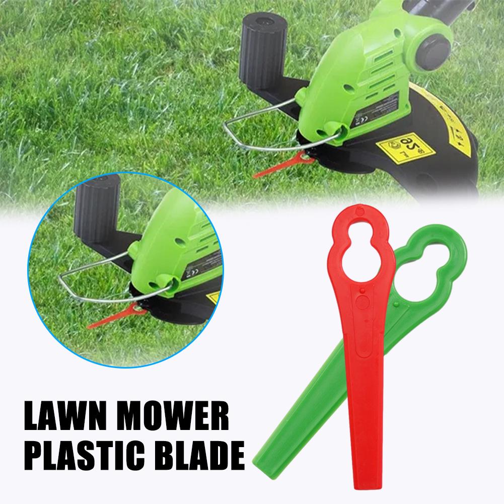 100PCS 플라스틱 잔디 트리머 교체 블레이드 무선  - Gardening Tools Basic 리뷰 및 가격