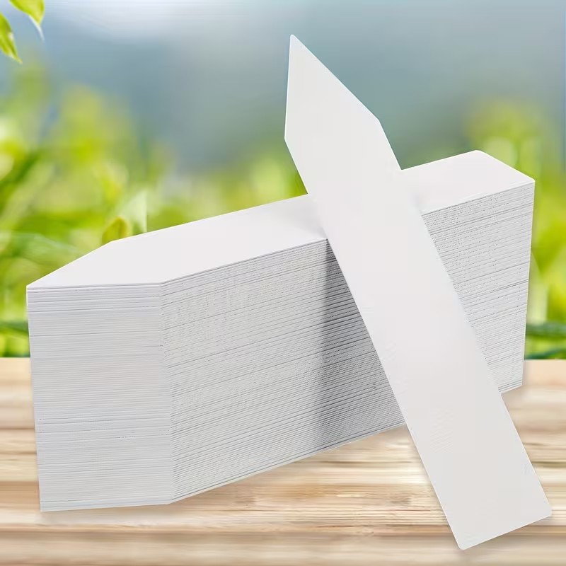 100개 흰색 방수 식물 라벨 – 10x2cm, 내구성 - Plant Label Tags 리뷰 및 가격