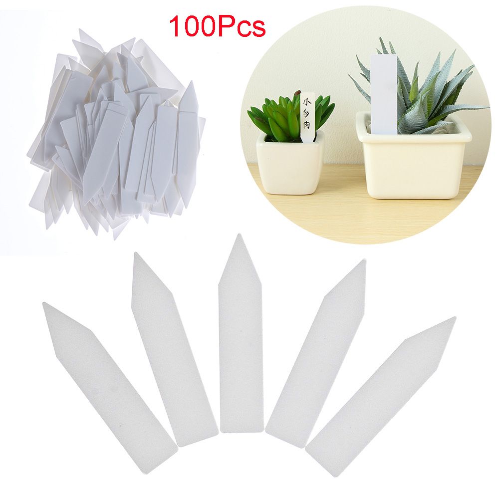 100Pcs 재사용 가능한 씨앗 방수 분류 마커 묘목  - Gardening Tools Labeled 리뷰 및 가격