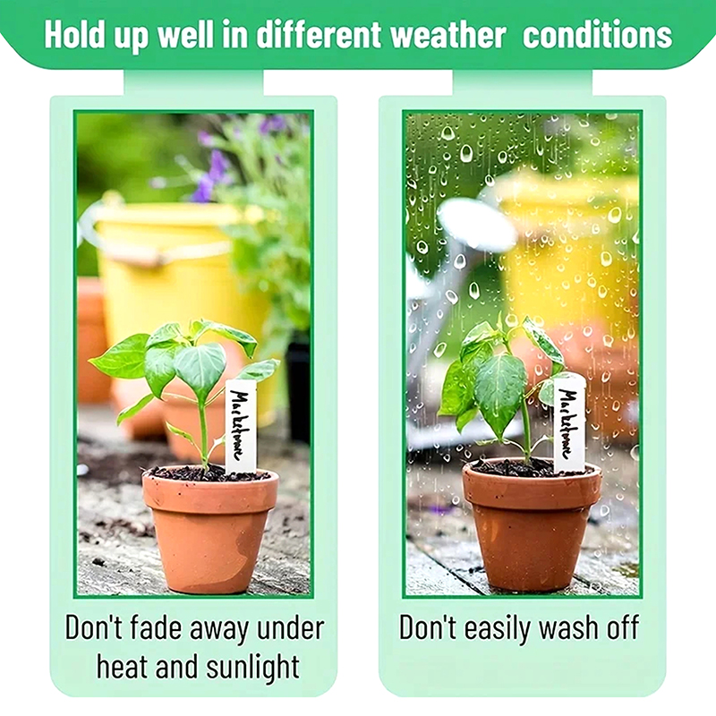 100pcs 정원 식물 레이블 식물 액세서리 꽃 냄비  - Gardening Tools Labeled 리뷰 및 가격