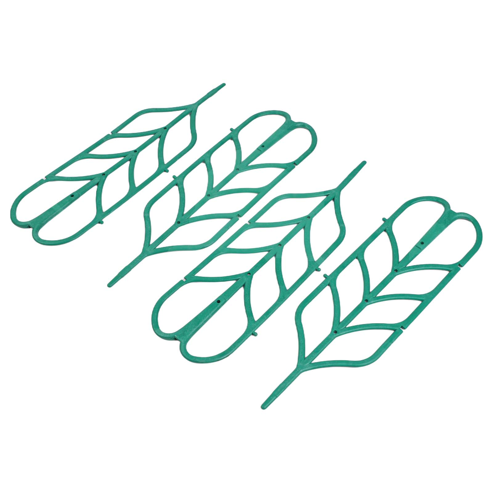녹색 플라스틱 식물 지지대 8개입, 정원 및 파티오 실 - Gardening Tools Green 리뷰 및 가격