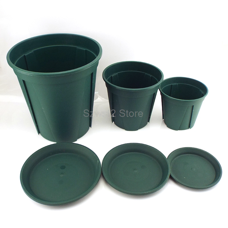 5/10개 녹색 플라스틱 식물 화분 트레이 - 허브,  - Gardening Tools Green 리뷰 및 가격